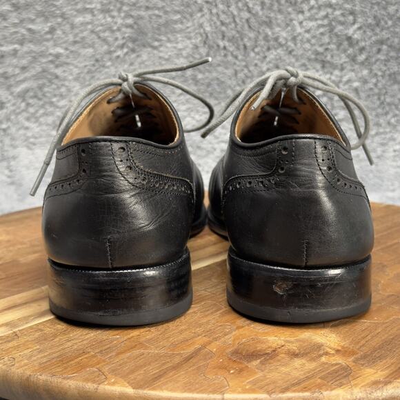 Curatore Mineo Wingtip Oxfords Derby Leather Casual Men’s Size 10 - Picture 4 of 7